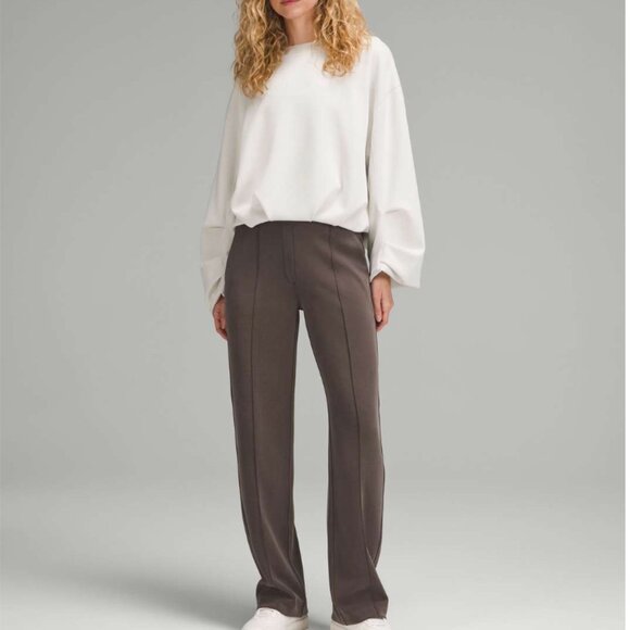 Lululemon Softstreme Pintuck Mid-Rise Pant Regular-Espresso-NWT - Picture 1 of 7